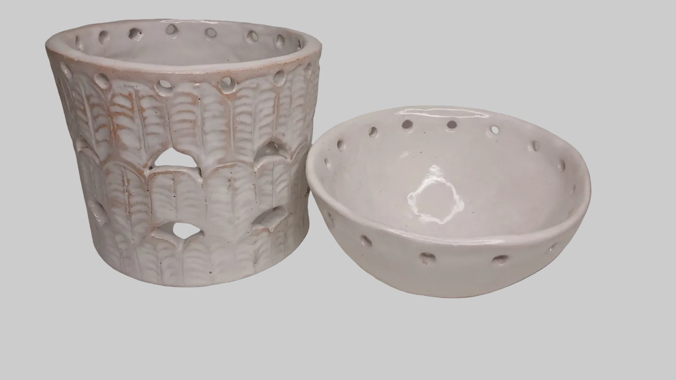 Porta candele- diffusore essenze profumate