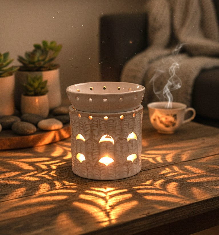 Porta candele- diffusore essenze profumate